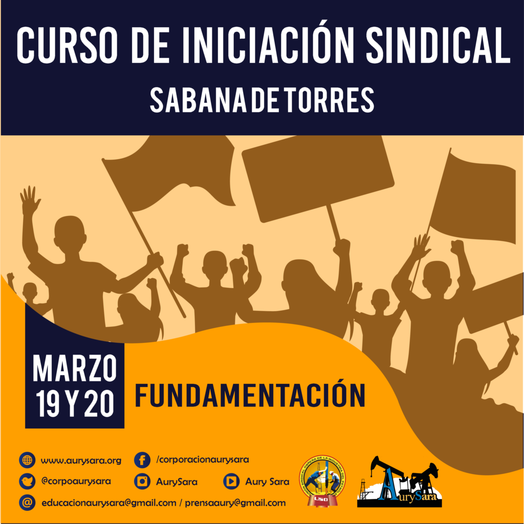 CURSO DE INICIACIÓN SINDICAL SABANA