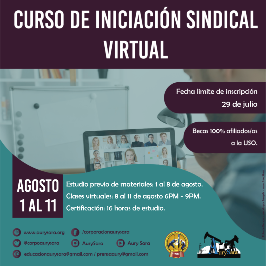 Curso de Iniciación Sindical Virtual