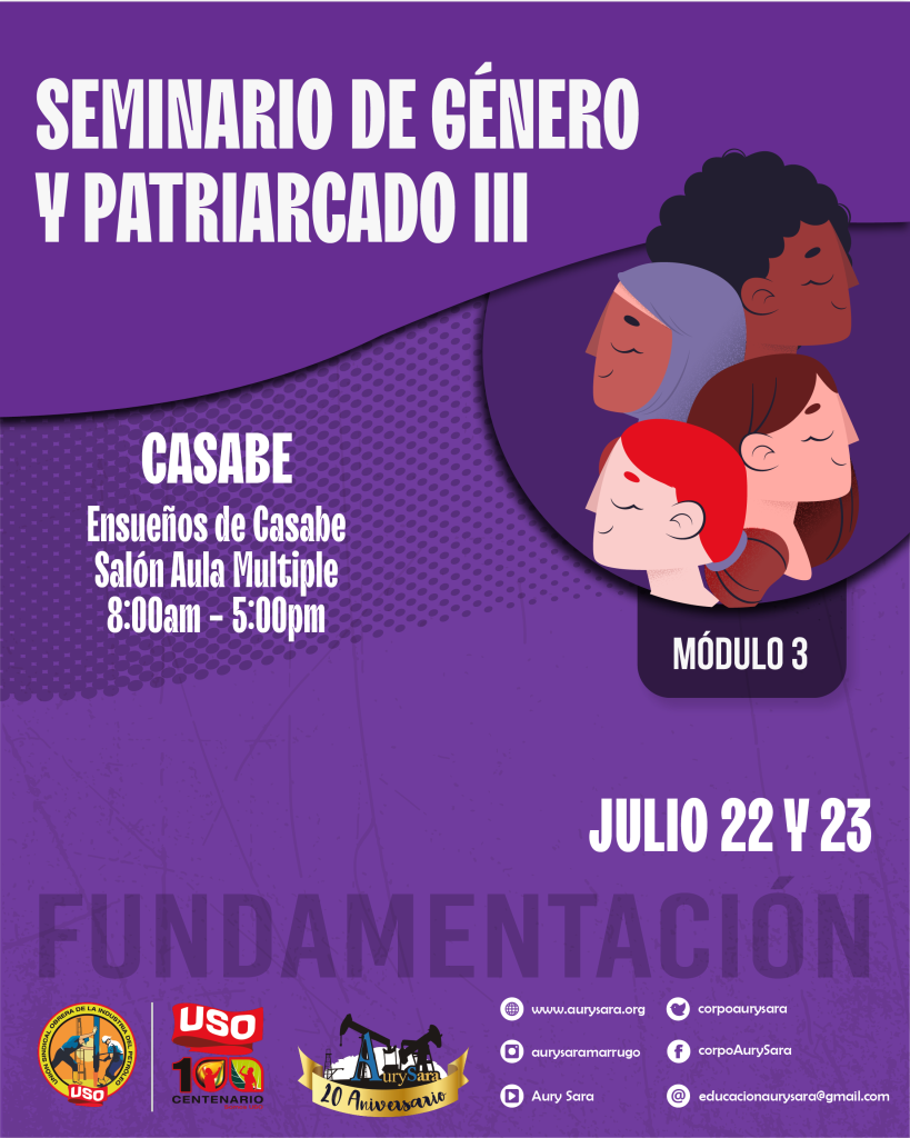 SEMINARIO DE GÉNERO Y PATRIARCADO